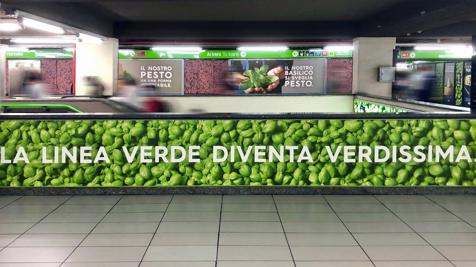 Barilla Pesto Genovese / Station Domination